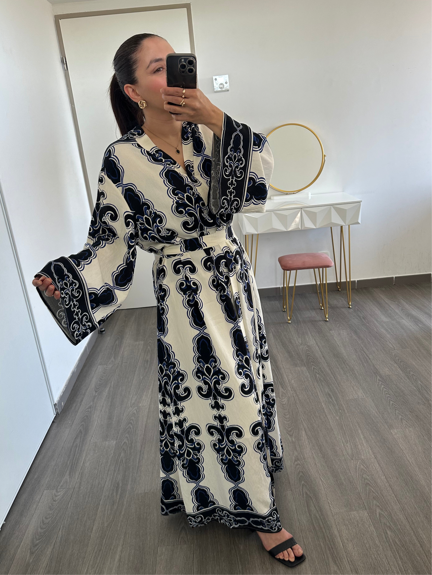 Robe imprimée colorée