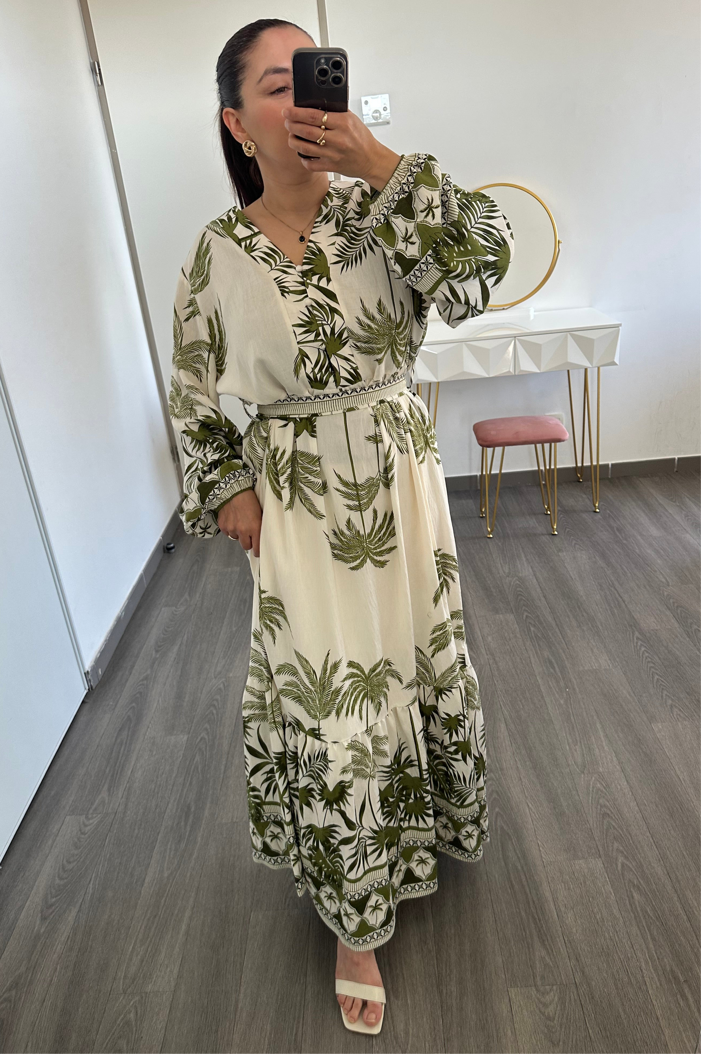 Robe imprimée colorée