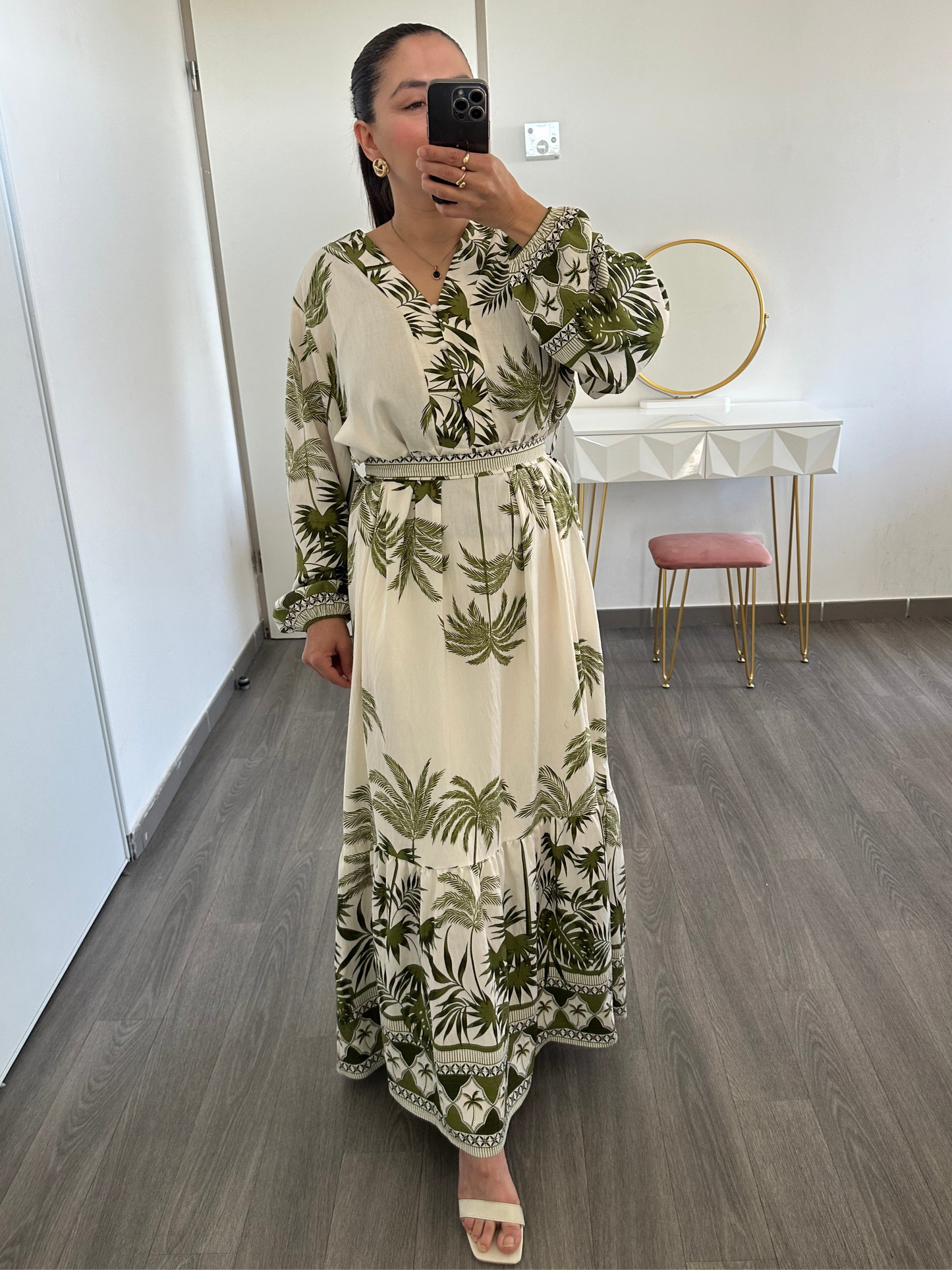 Robe imprimée colorée