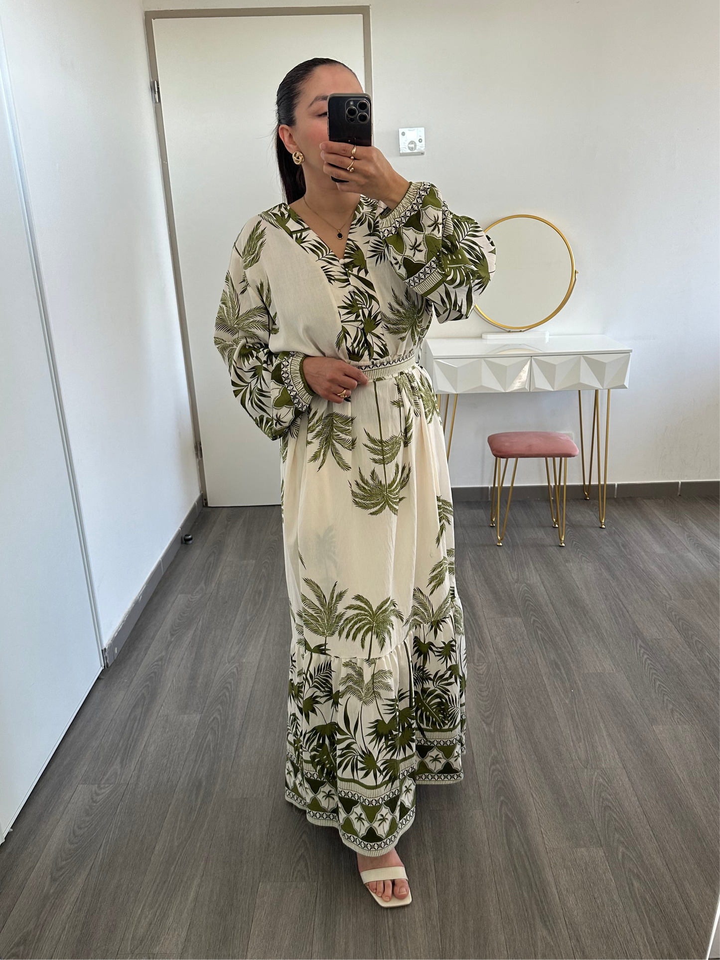 Robe imprimée colorée