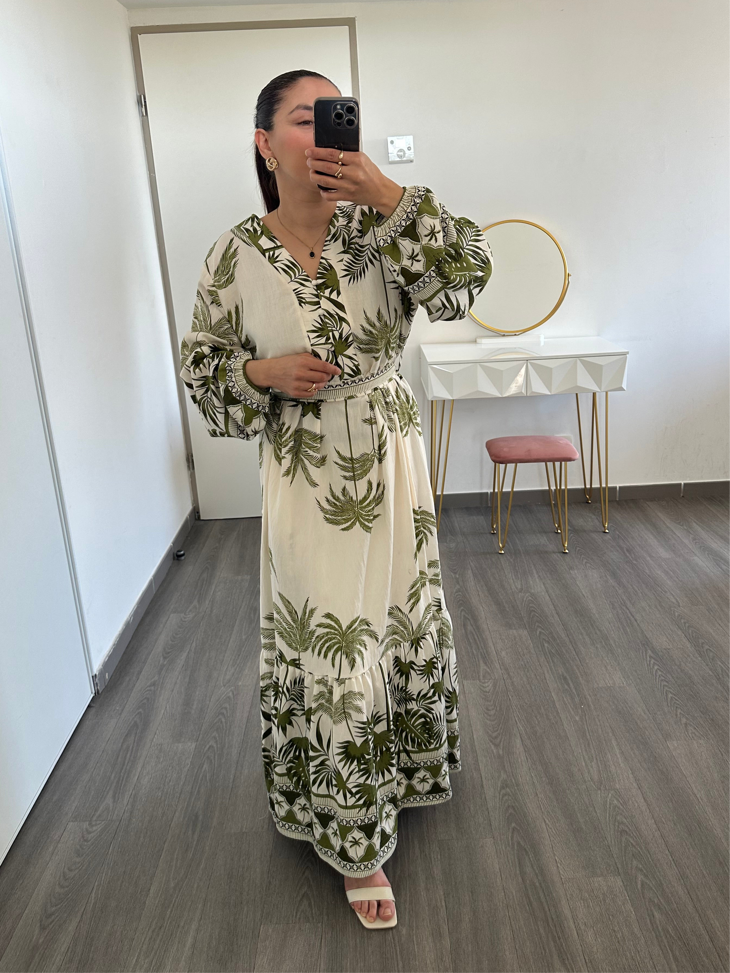 Robe imprimée colorée