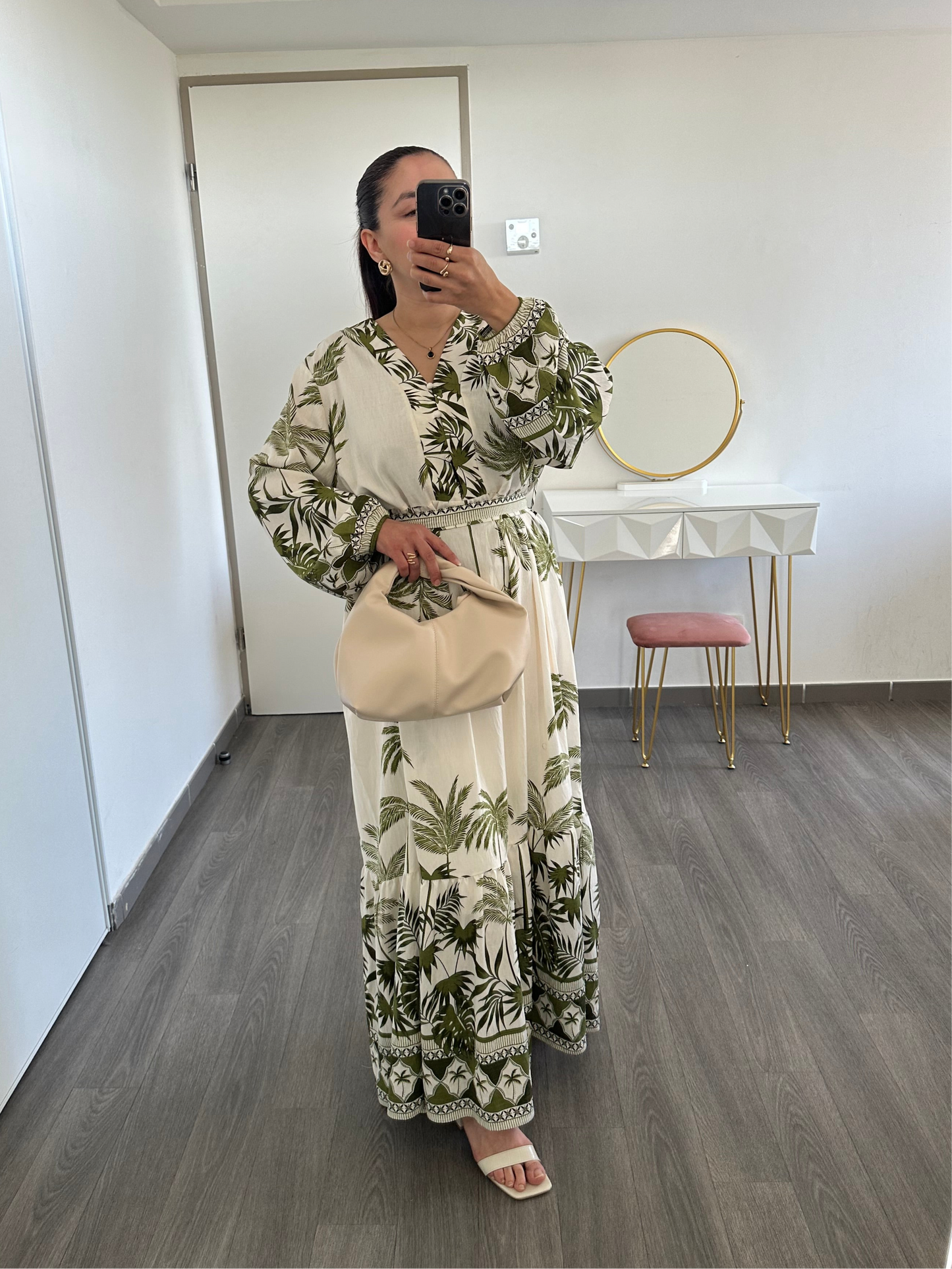 Robe imprimée colorée