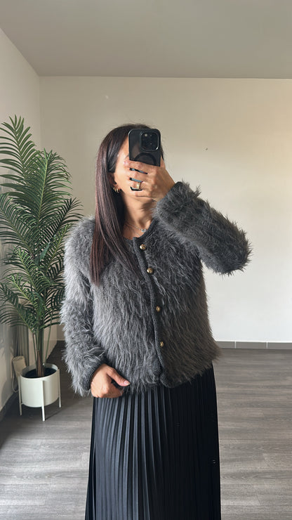 Cardigan gris