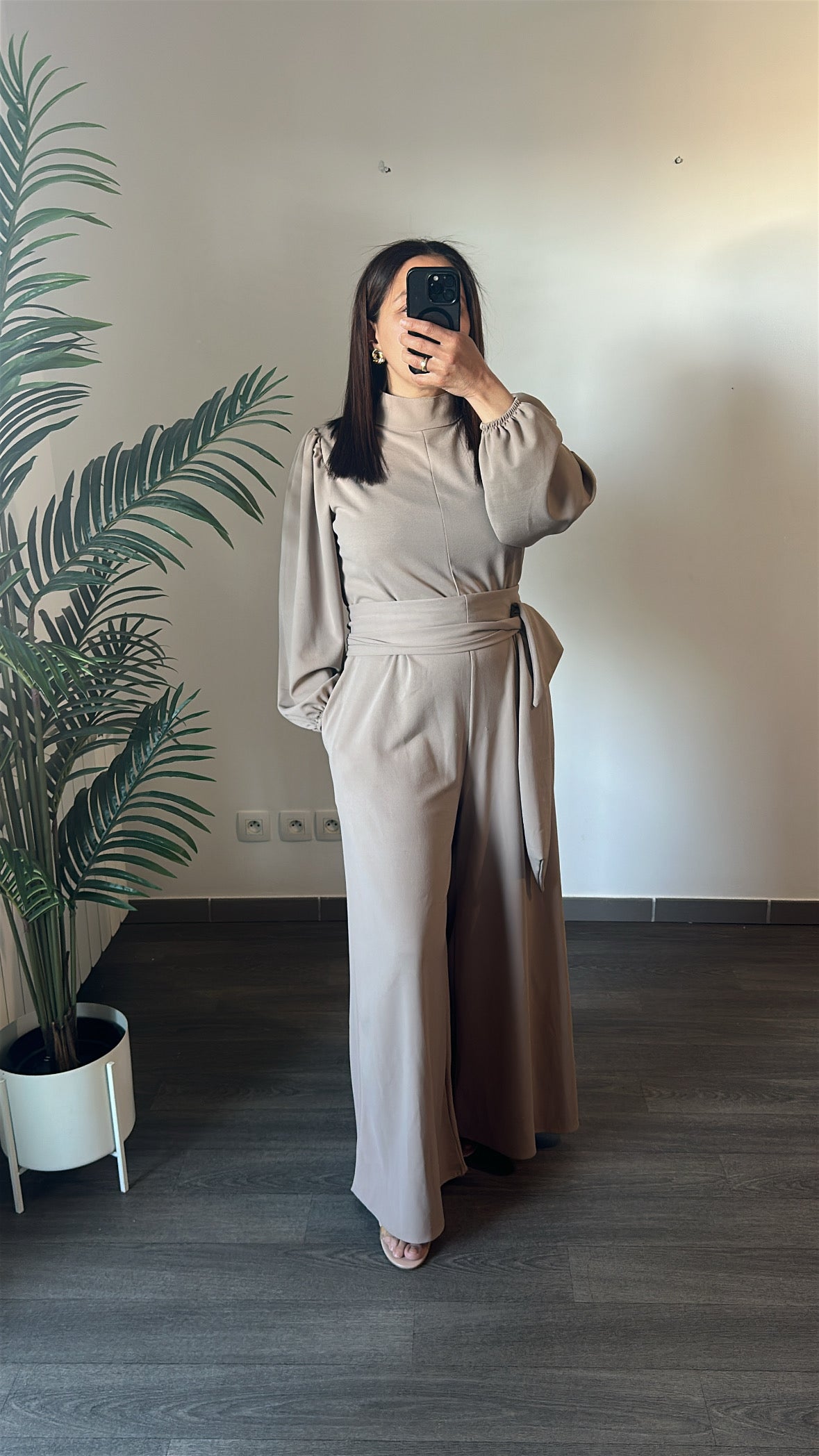 Combinaison taupe