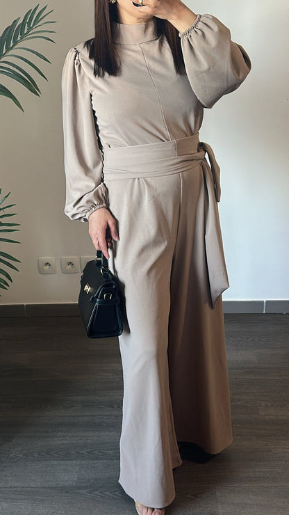 Combinaison taupe