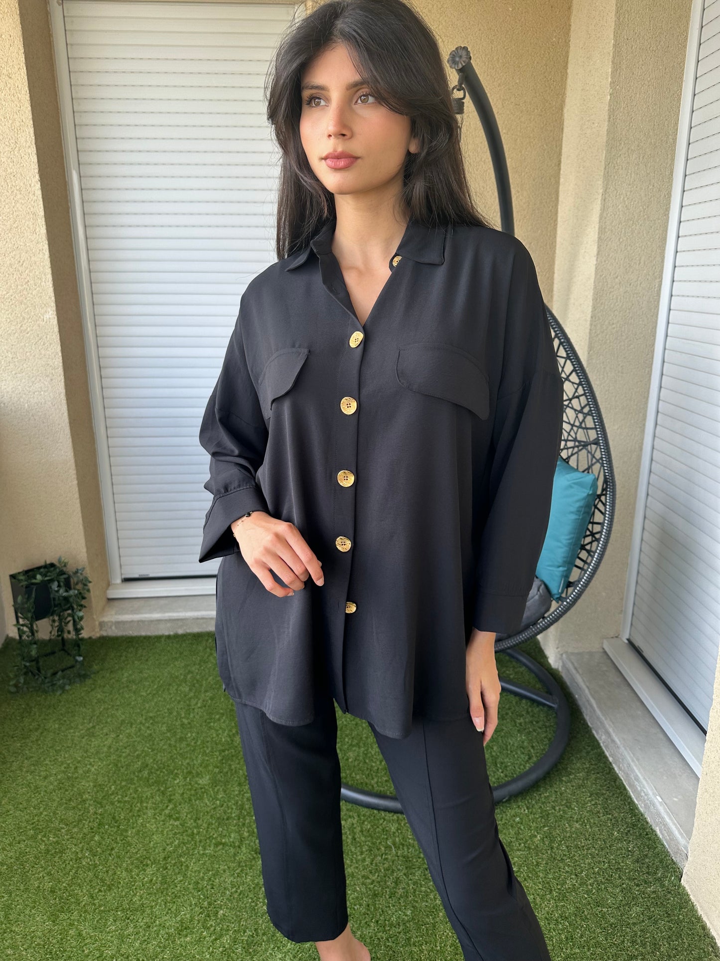 Ensemble pantalon et chemise