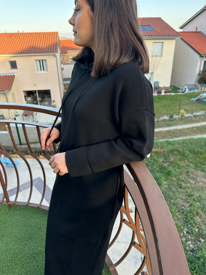 Robe avec capuche