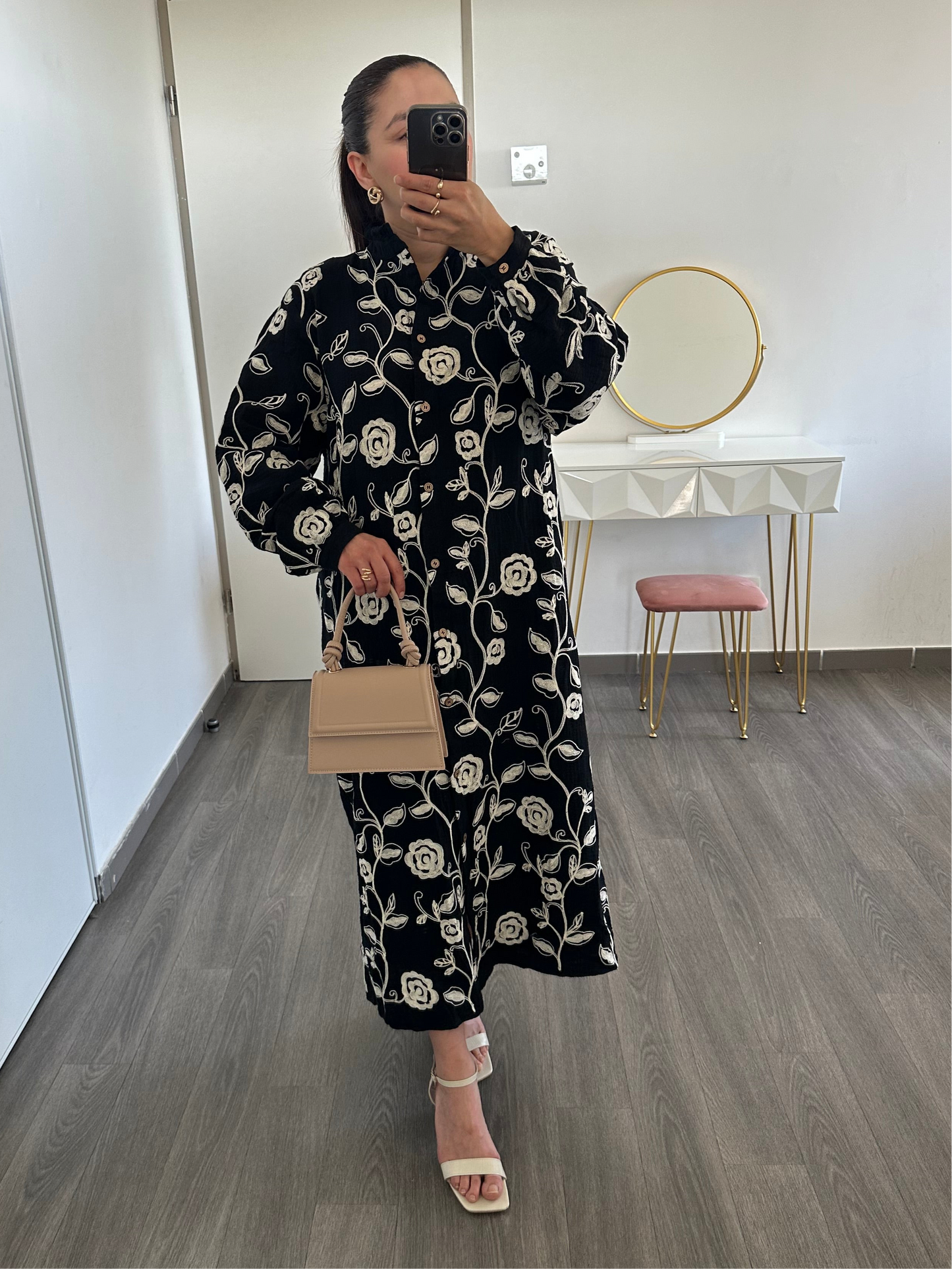 Robe chemise bohème