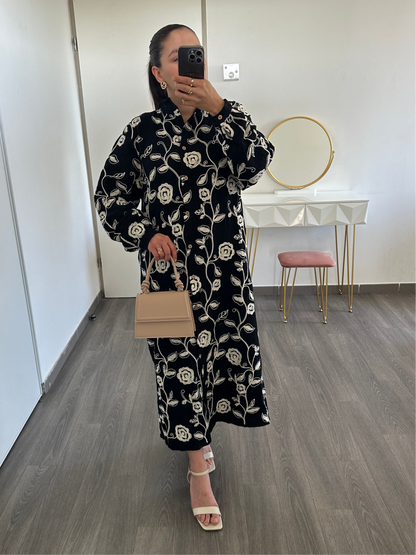 Robe chemise bohème