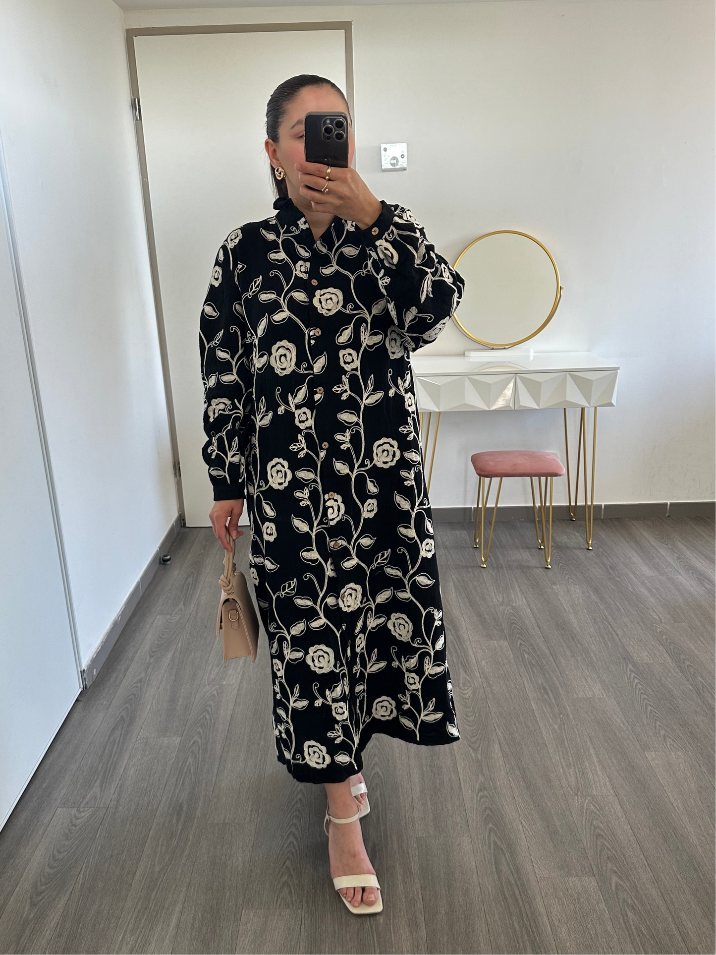 Robe chemise bohème