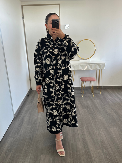 Robe chemise bohème