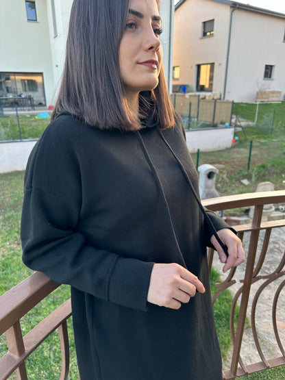 Robe avec capuche
