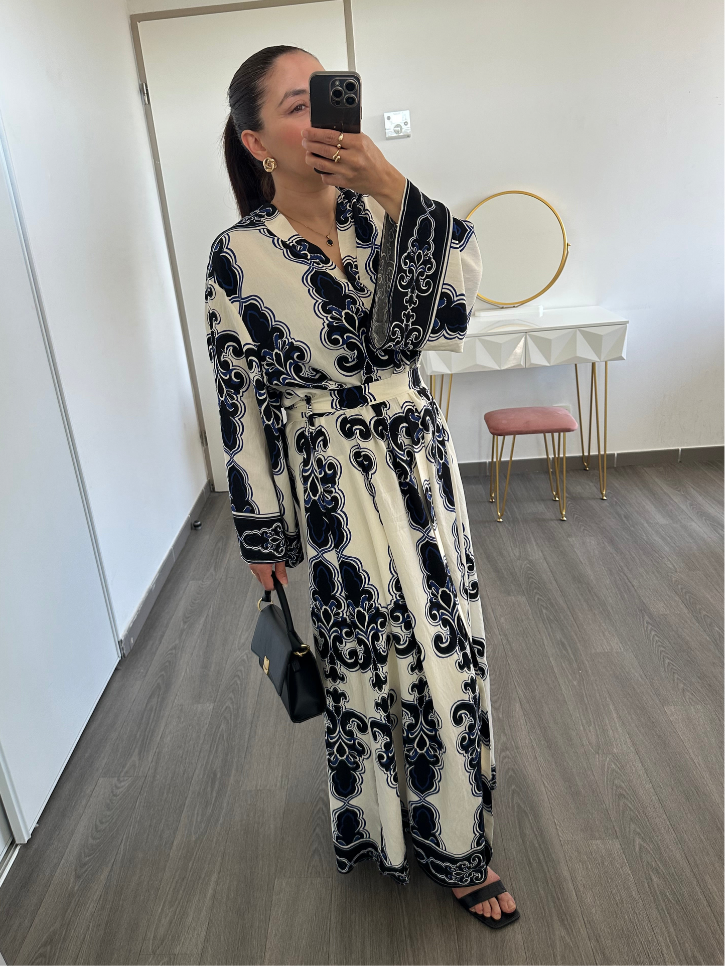 Robe imprimée colorée