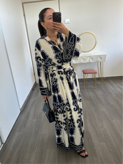 Robe imprimée colorée