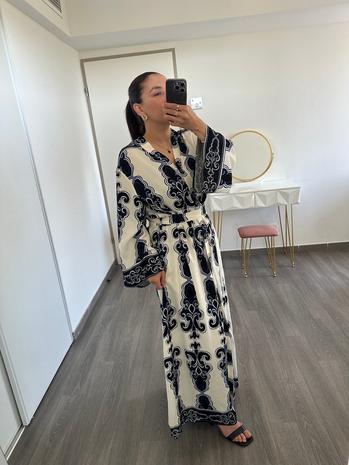 Robe imprimée colorée