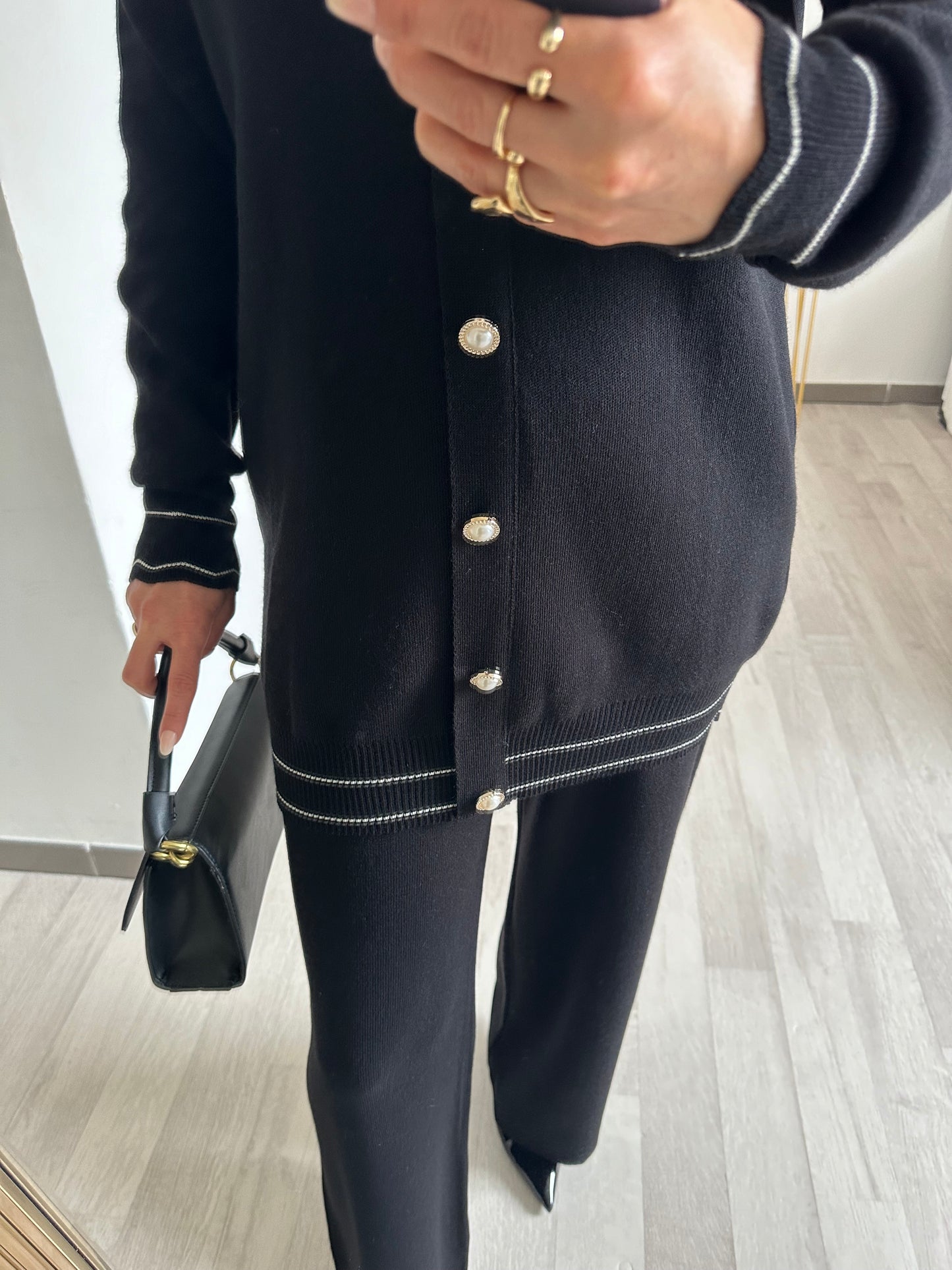 Ensemble cardigan et pantalon