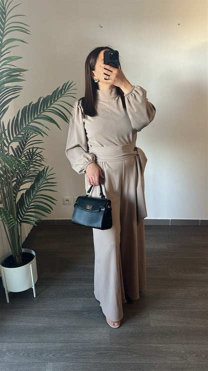 Combinaison taupe