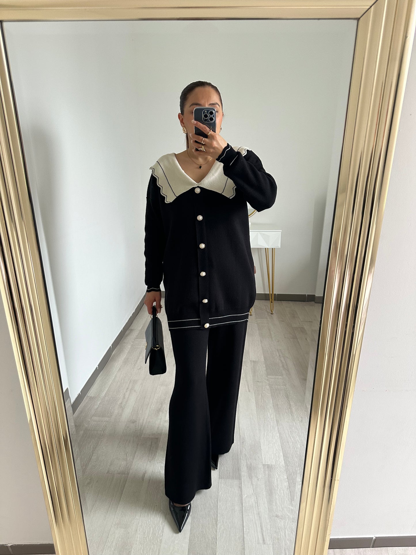 Ensemble cardigan et pantalon