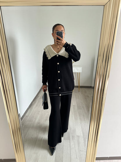 Ensemble cardigan et pantalon