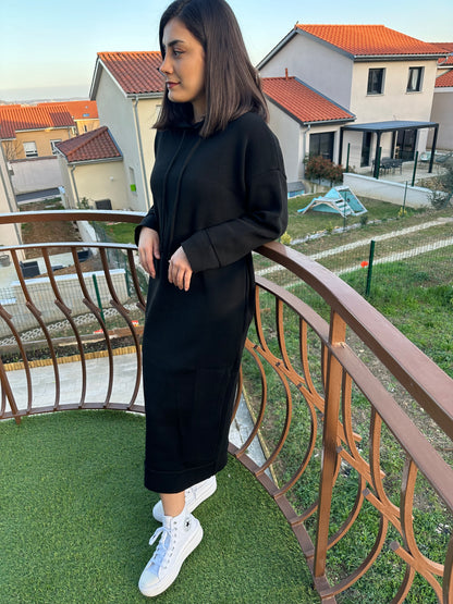 Robe avec capuche