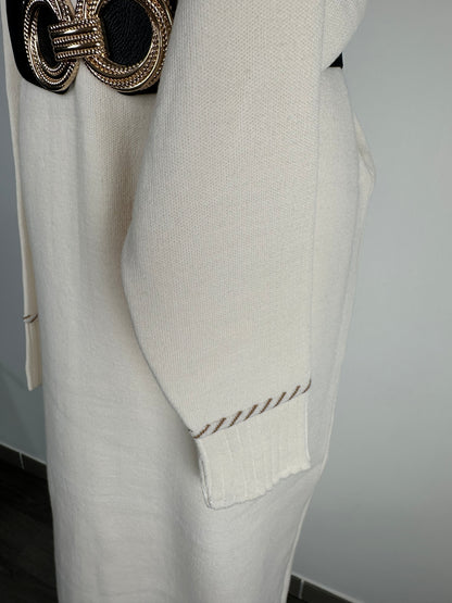 Robe longue en maille