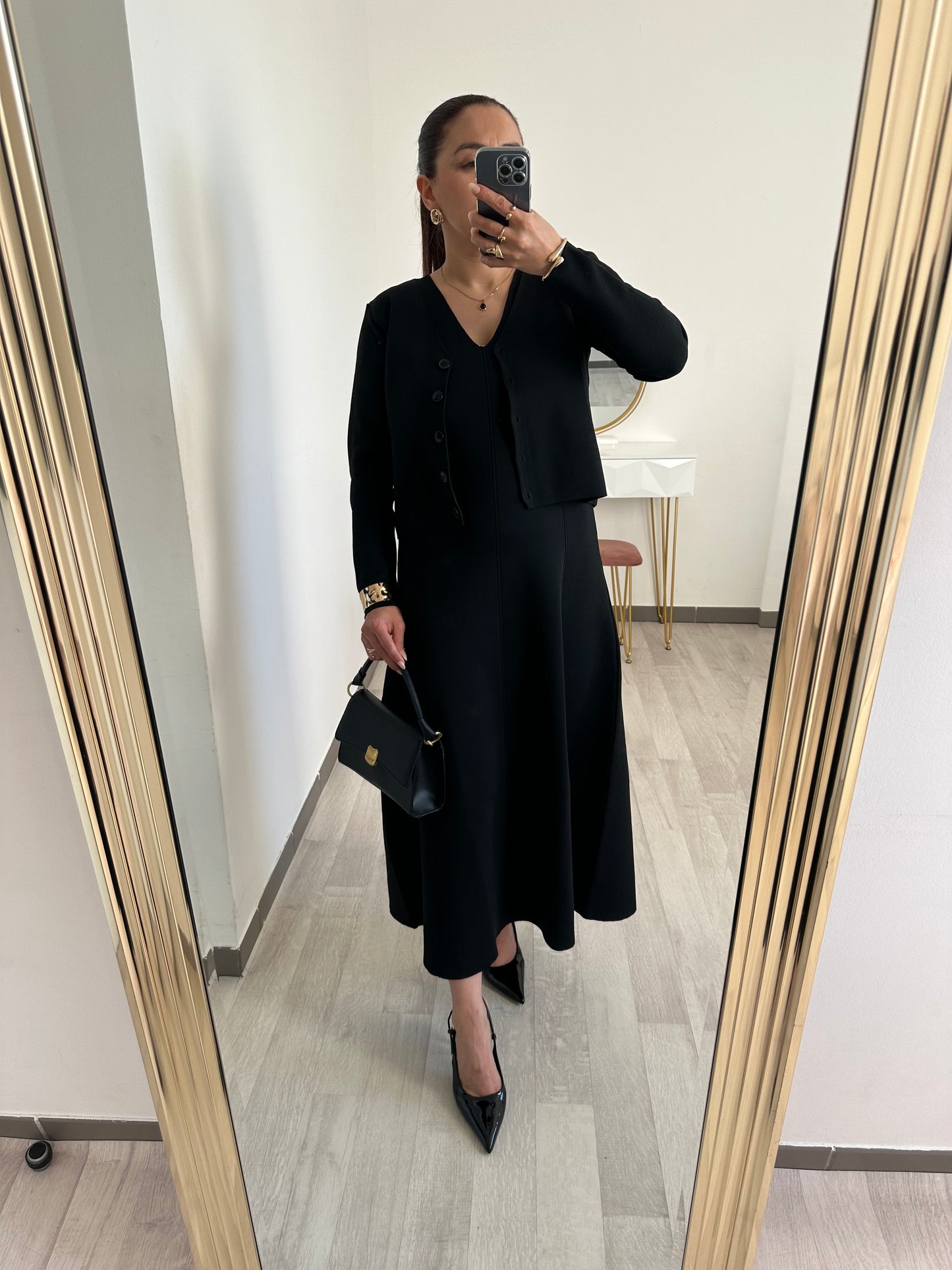 Ensemble robe cardigan