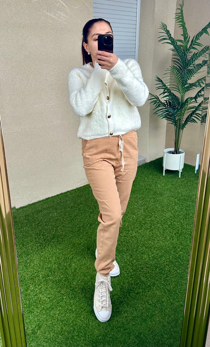 Pantalon élastique aux chevilles