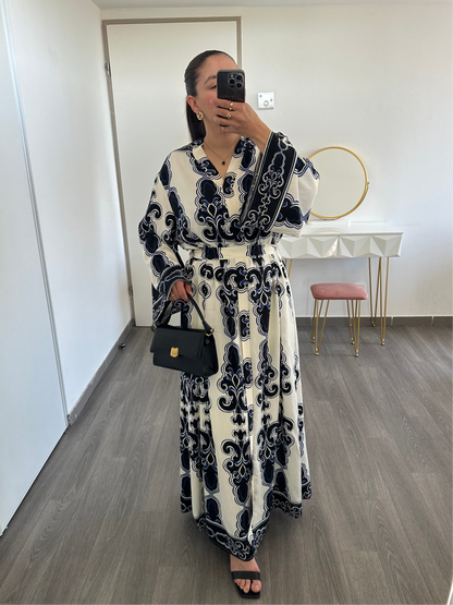 Robe imprimée colorée