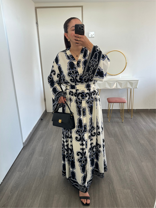 Robe imprimée colorée