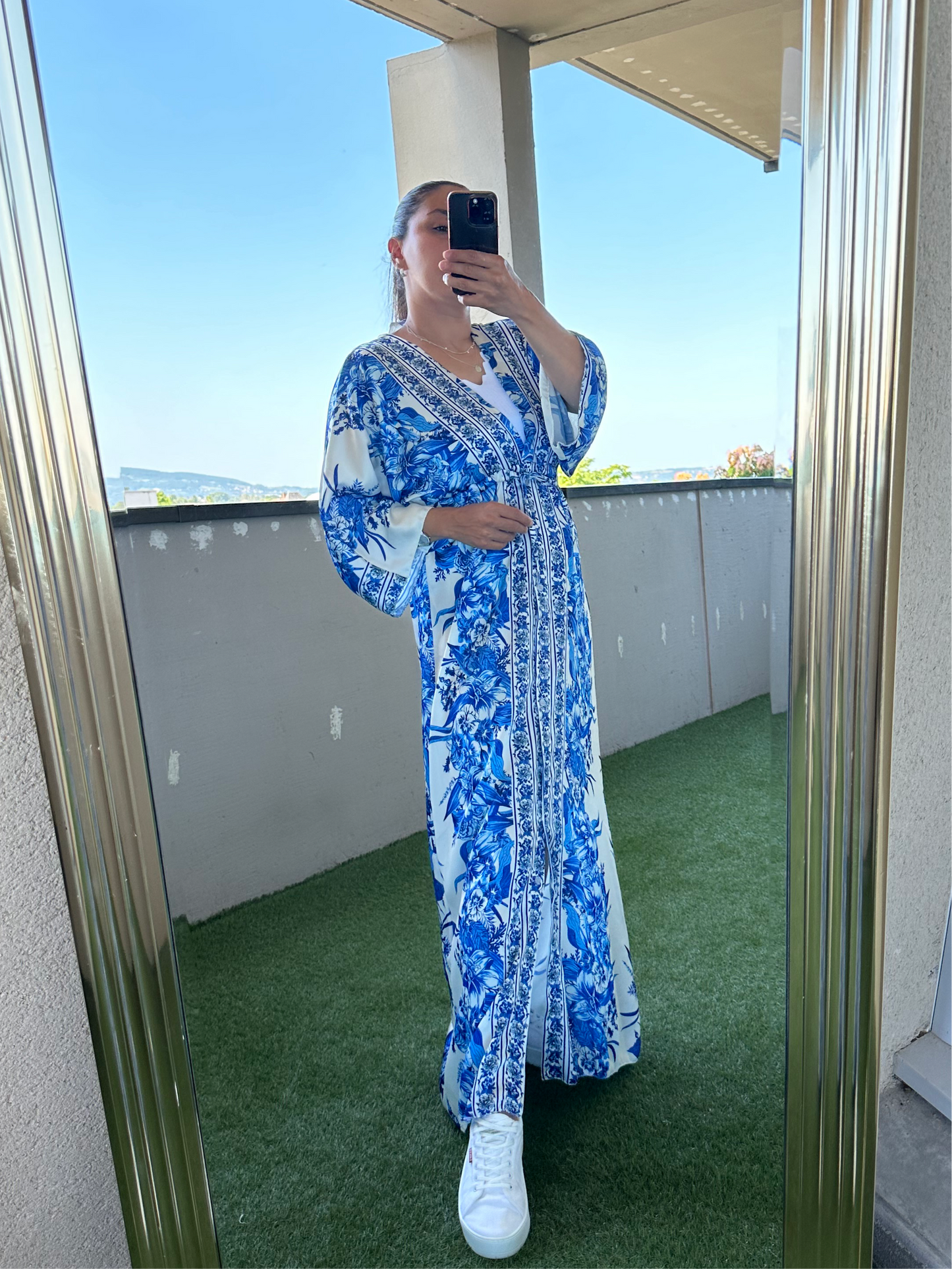 Robe satin