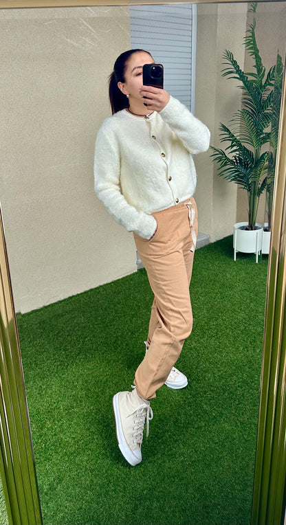 Pantalon élastique aux chevilles