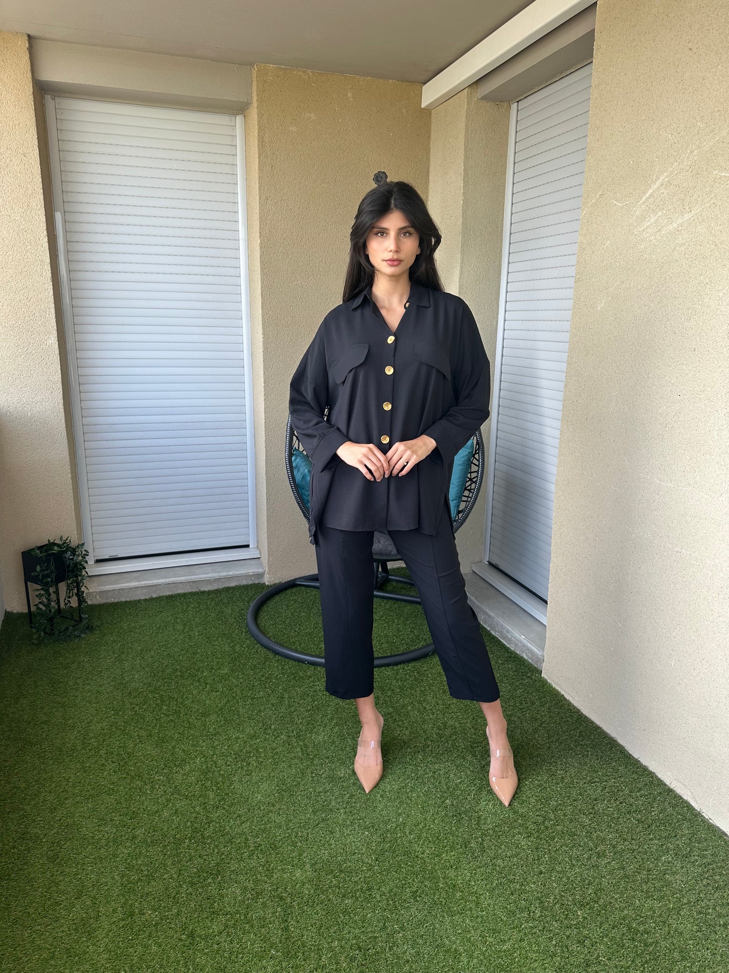 Ensemble pantalon et chemise