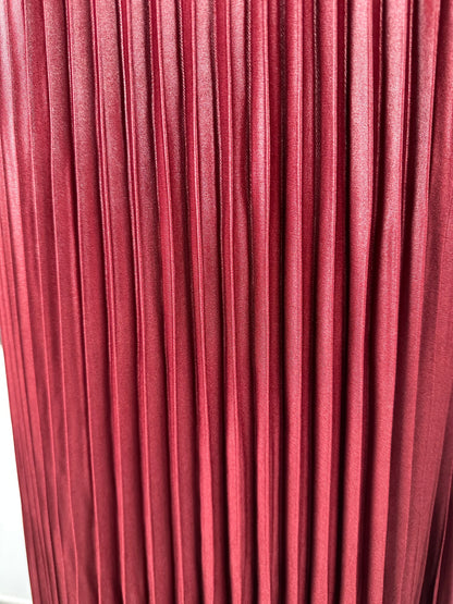 Jupe longue plissée