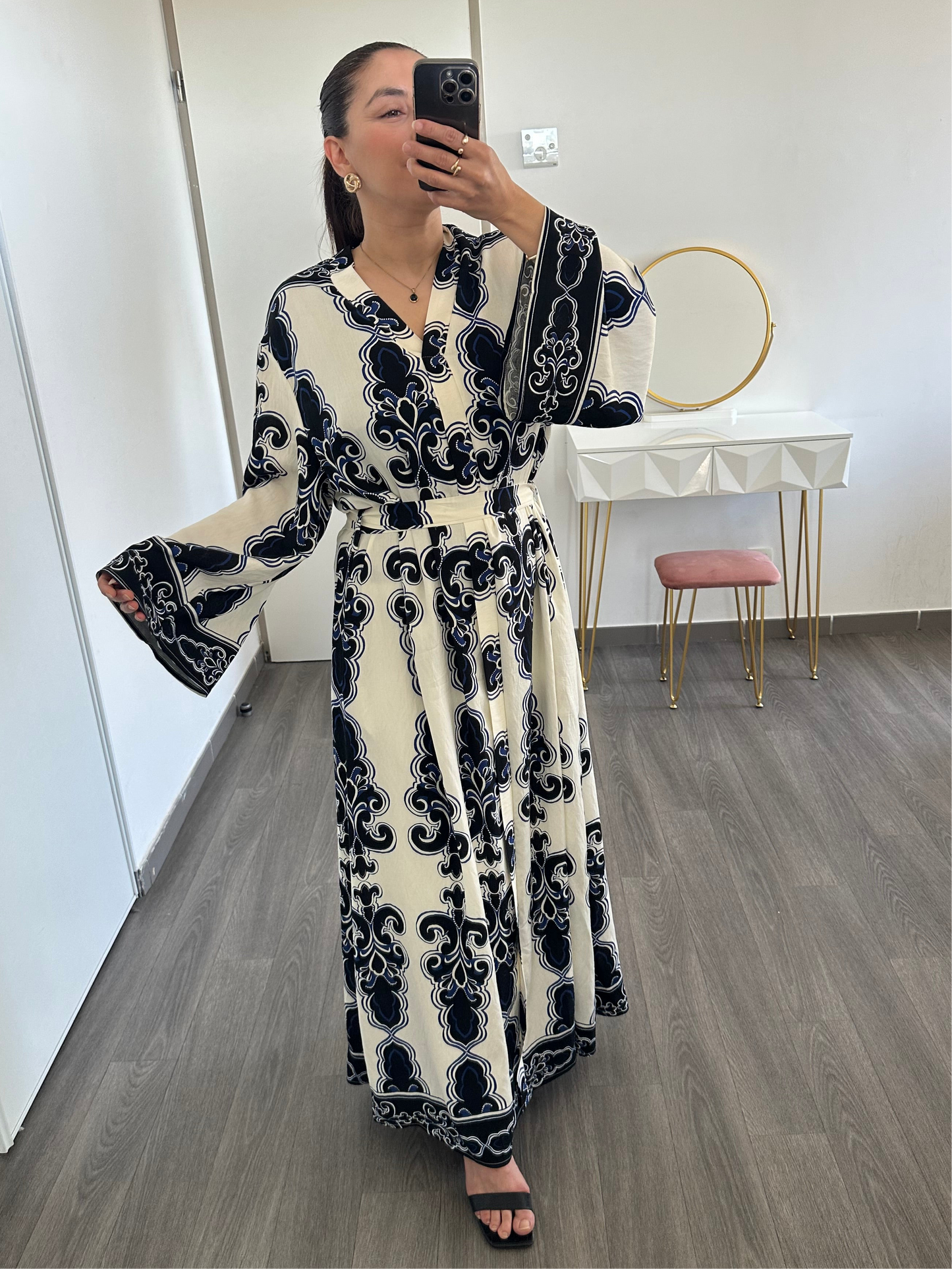 Robe imprimée colorée