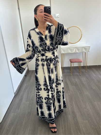 Robe imprimée colorée