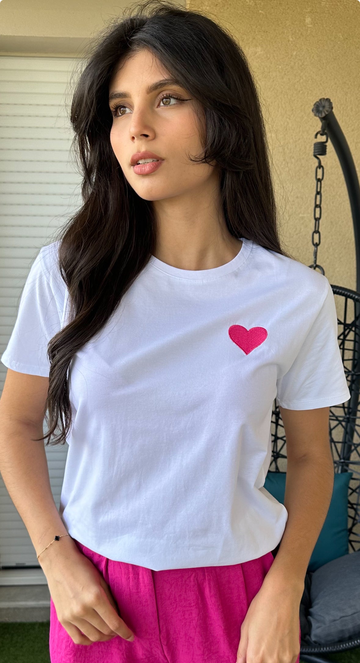 Tee-shirt coeur