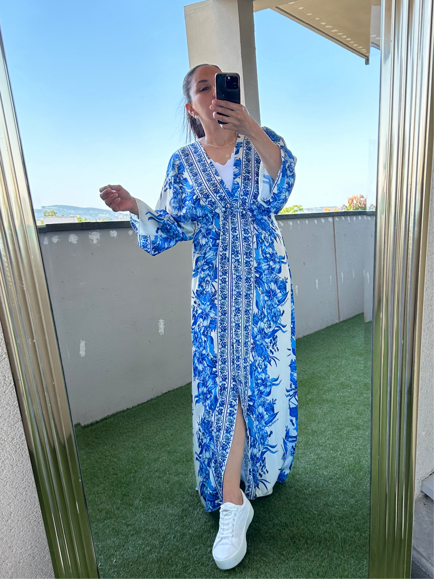 Robe satin