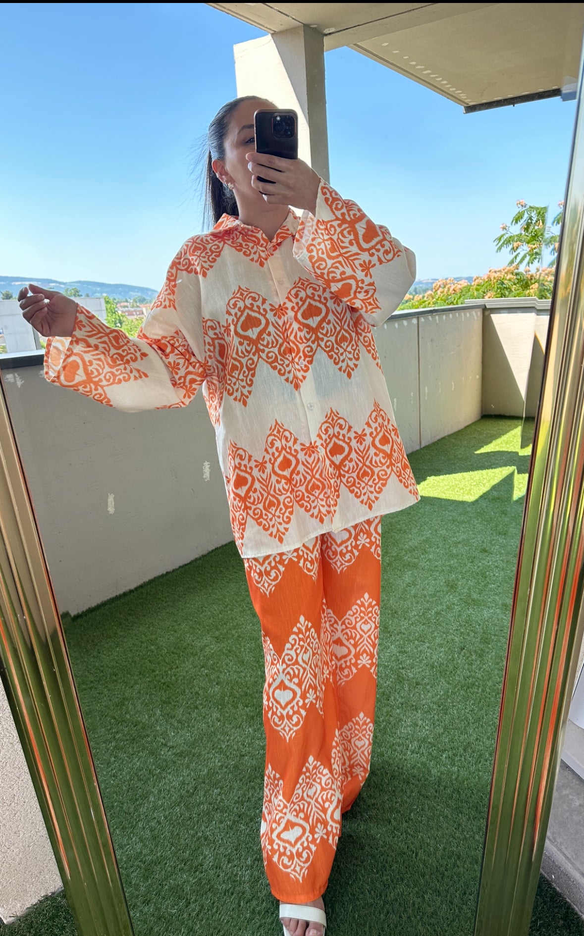 Ensemble chemise et pantalon