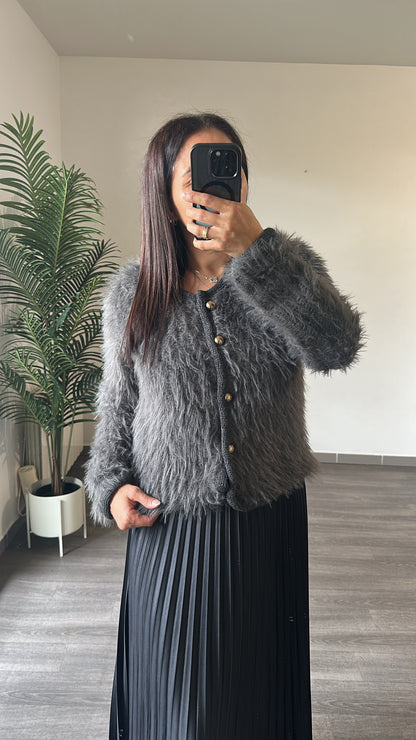 Cardigan gris