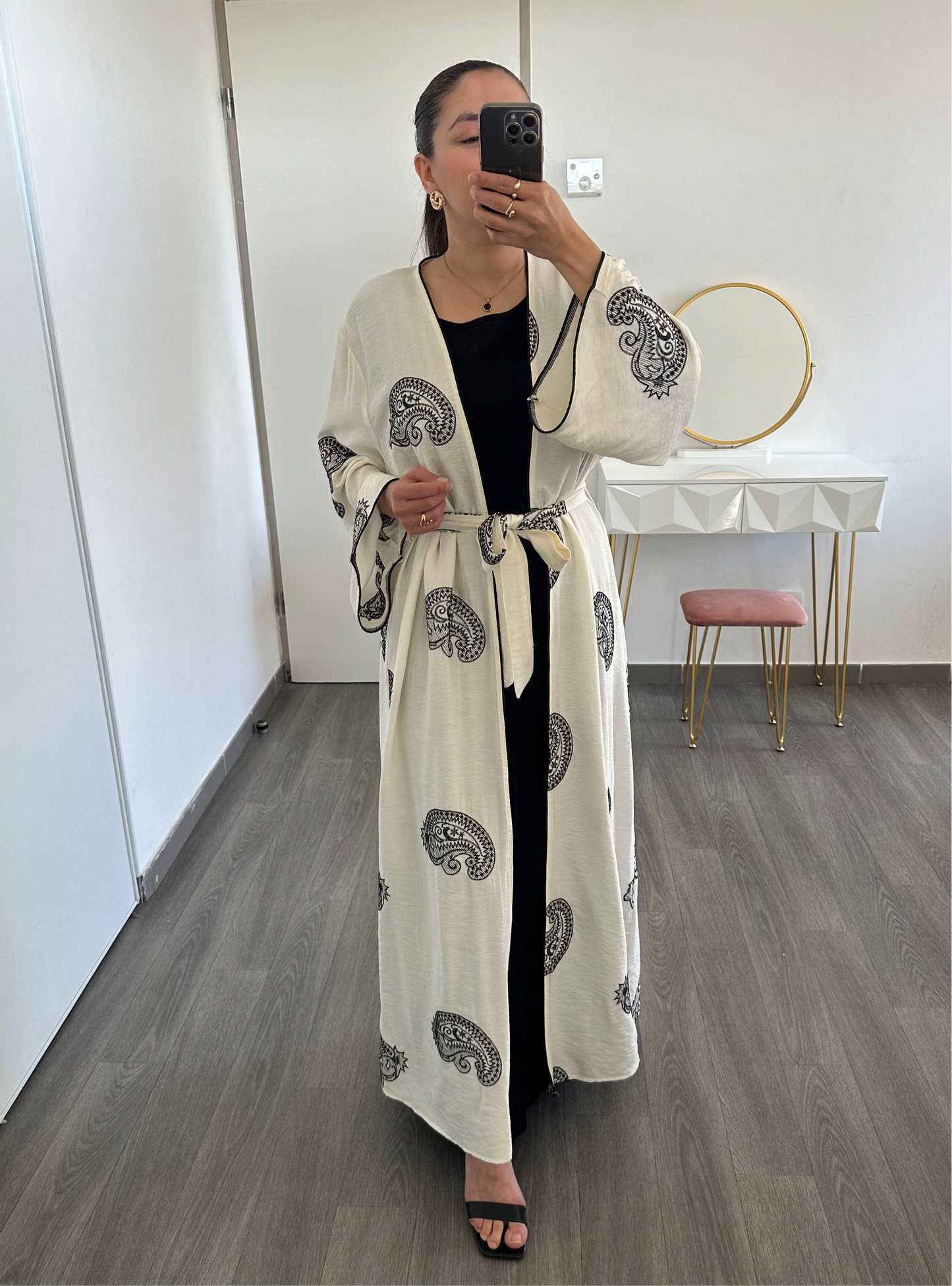 Ensemble kimono robe