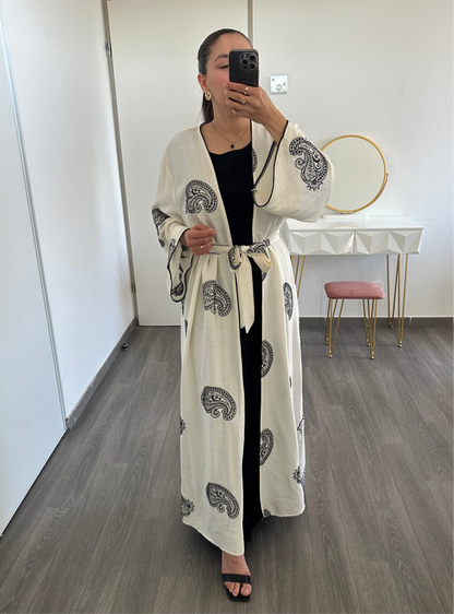 Ensemble kimono robe
