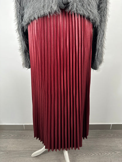 Jupe longue plissée