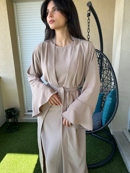 Ensemble abaya et kimono
