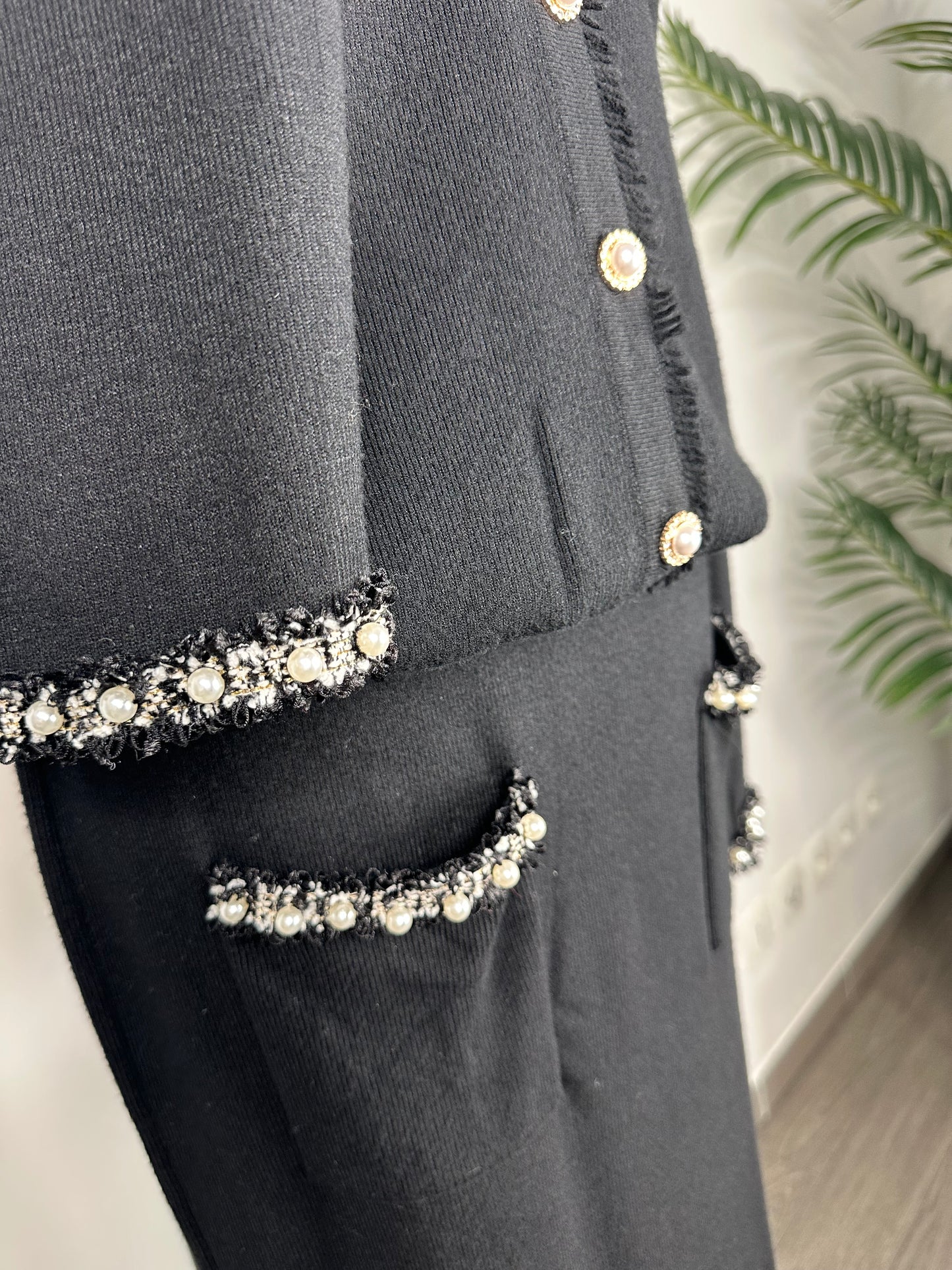 Ensemble jupe et cardigan