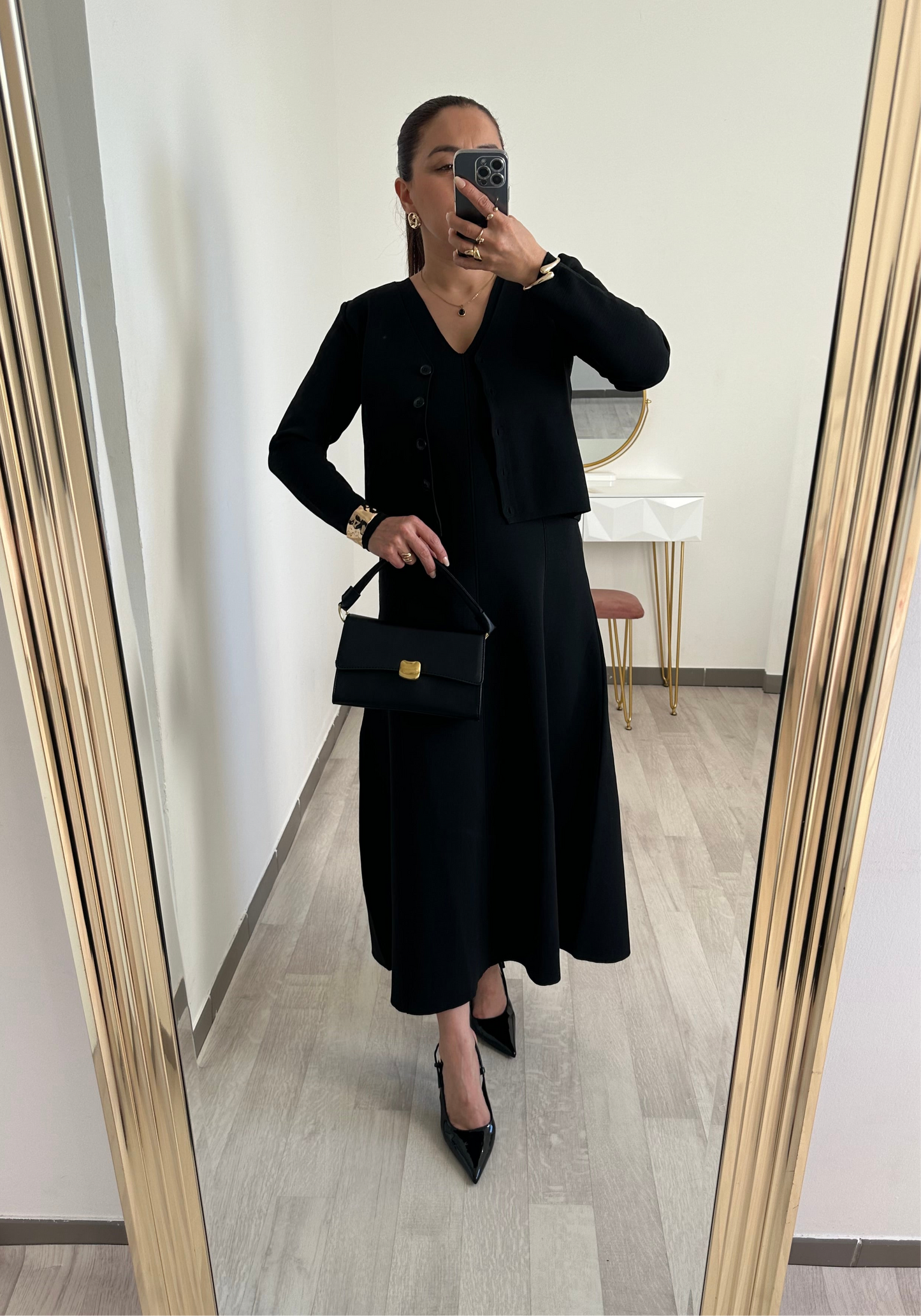 Ensemble robe cardigan