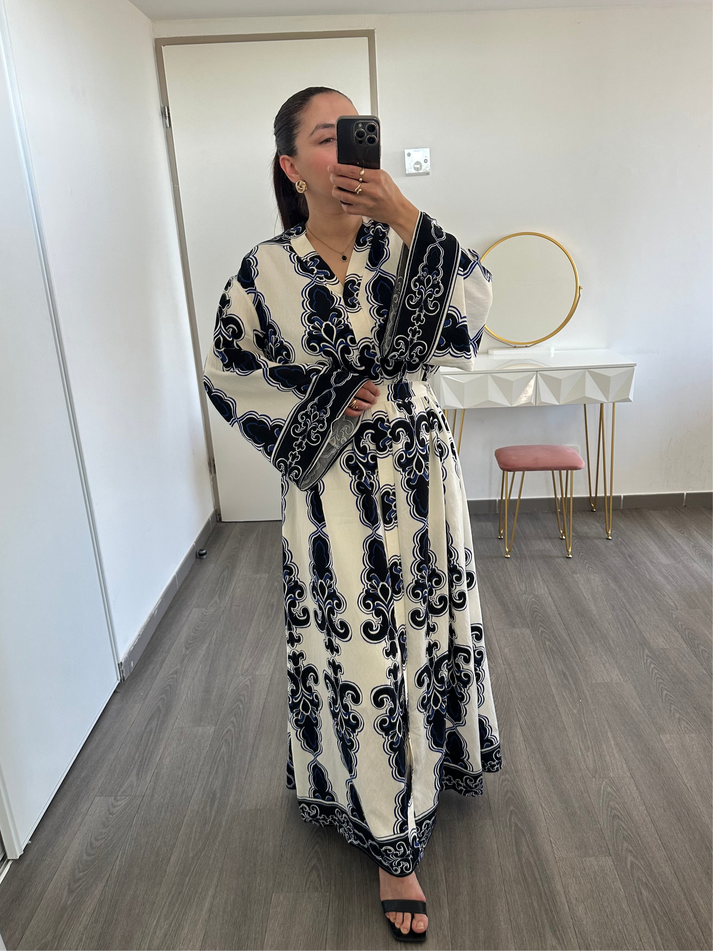 Robe imprimée colorée