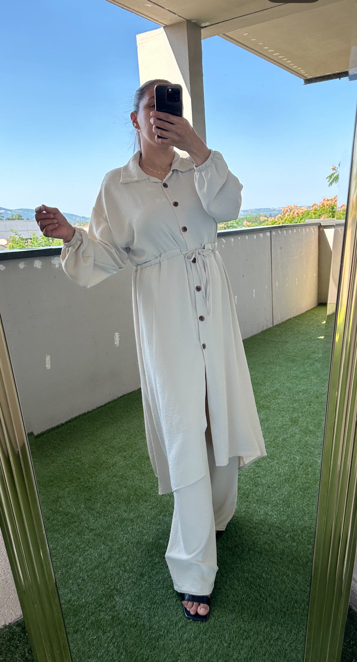 Ensemble tunique et pantalon