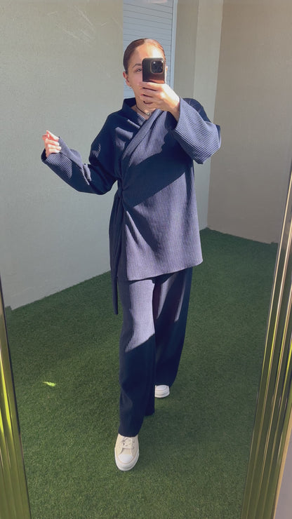 Ensemble effet velours