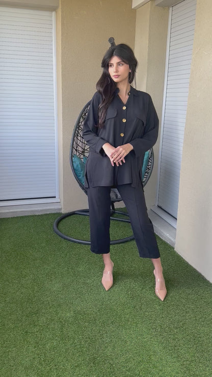 Ensemble pantalon et chemise