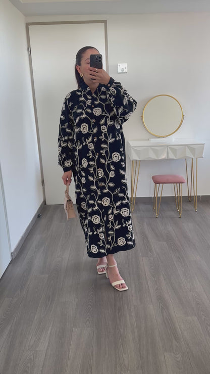 Robe chemise bohème